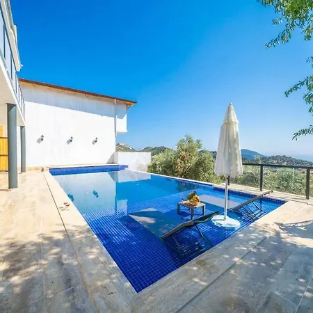 Kalkan Deniz Manzarali Havuzlu Bahceli Kaş